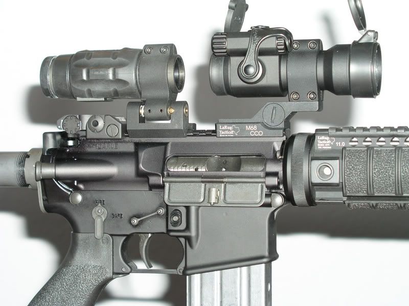Aimpoint 3X magnifier is the eye relief a problem for you?